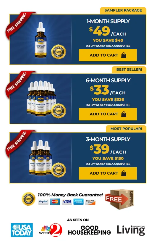 HeartAide Pricing Plans Mobile